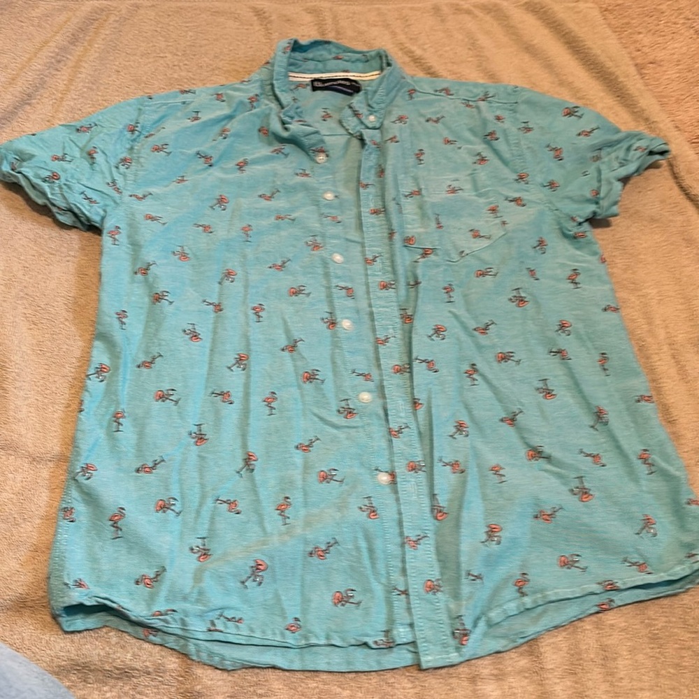 Blue note button down tshirt